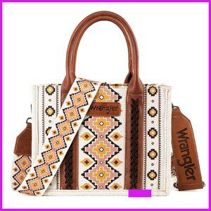 Boho Tote Bag Structured Shoulder Purse Guitar Strap Everyday Handbag
